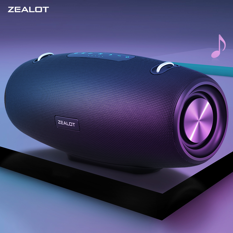 Holy Stone Drone Hs175 - ZEALOT-S67 60W Alto-falante portátil Bluetooth Alto-falante