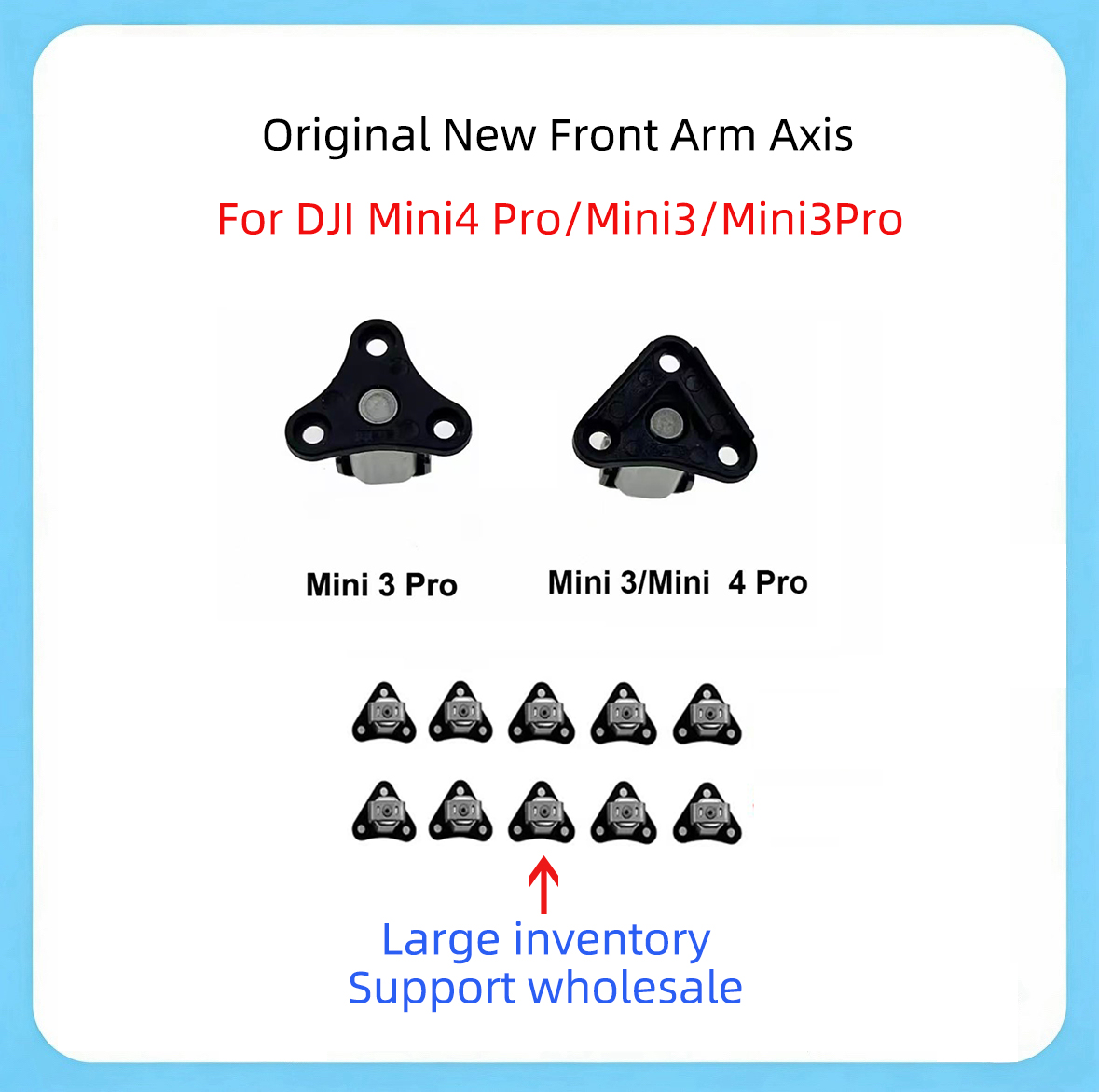 Dji Drone Mini 4 Pro - Eixo Frontal Original Novo para DJI