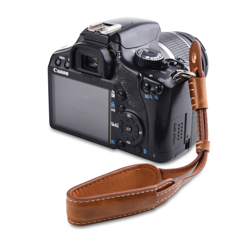 Câmera de couro aperto de mão  - Canon Camera Eos R50 avaliação e preço