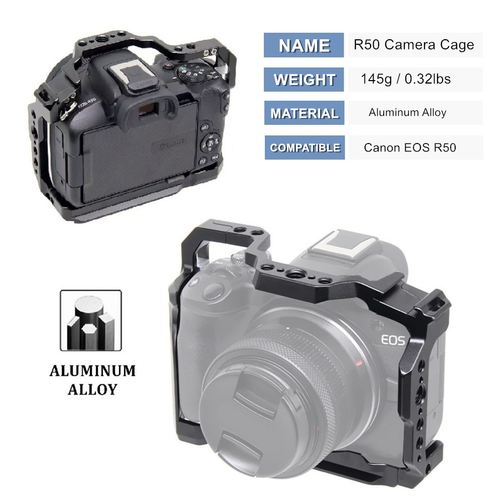 Gaiola para Câmera R50 para Ca - Canon Camera Eos R50 avaliação e preço